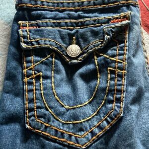 Size 34 Blue True Religon Jeans